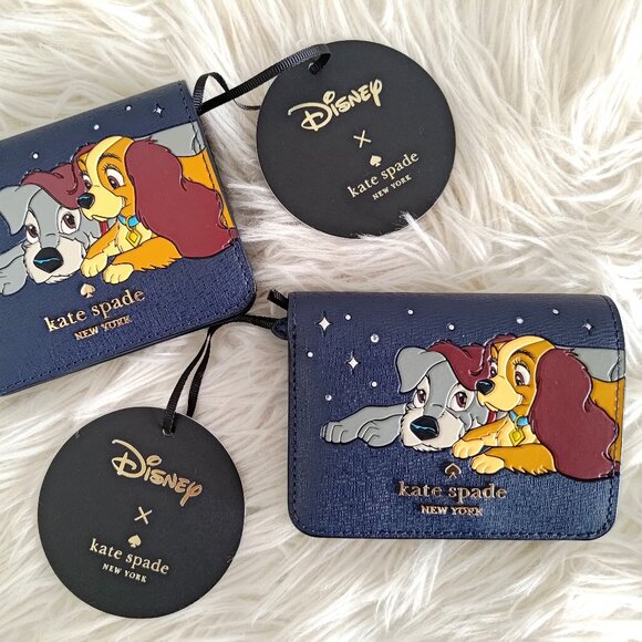 kate spade Handbags - Disney X Kate Spade New York Lady And The Tramp Small Bifold Wallet KH619
